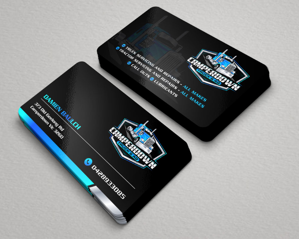 Camperdown Truck & AG logo design by Boomstudioz