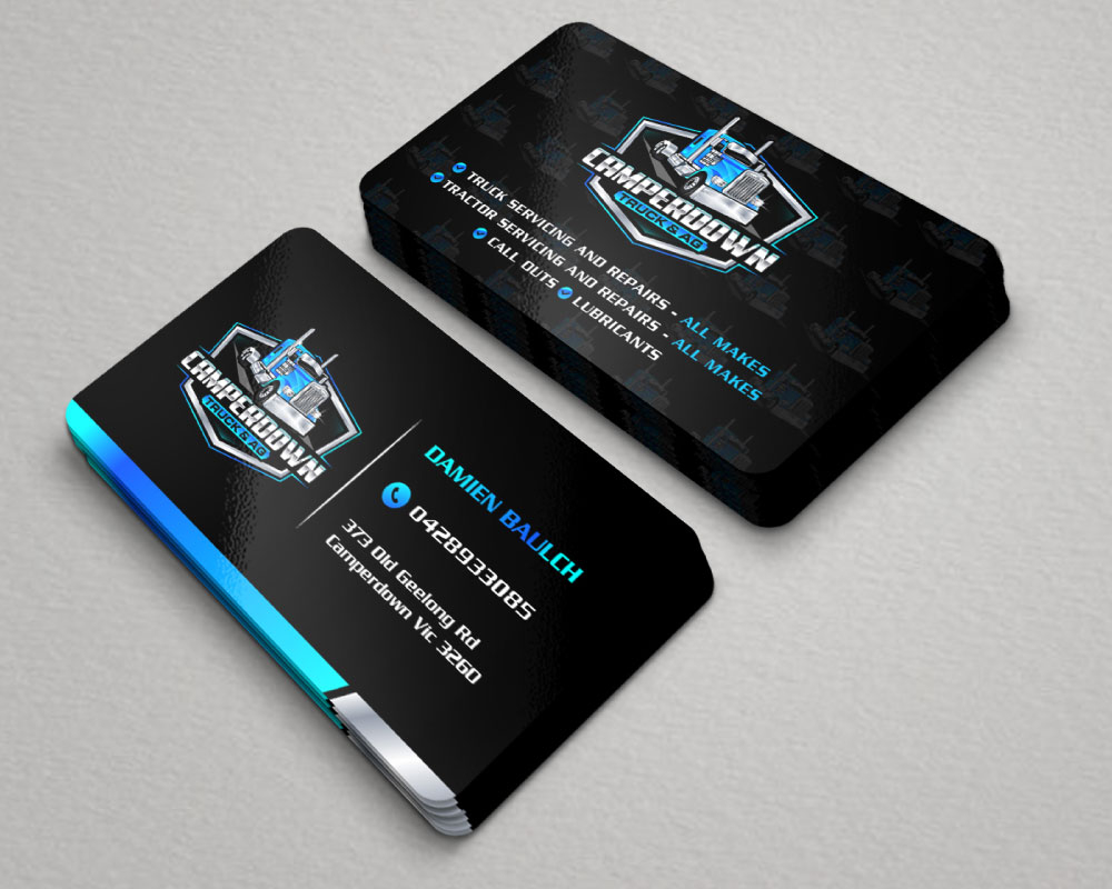 Camperdown Truck & AG logo design by Boomstudioz