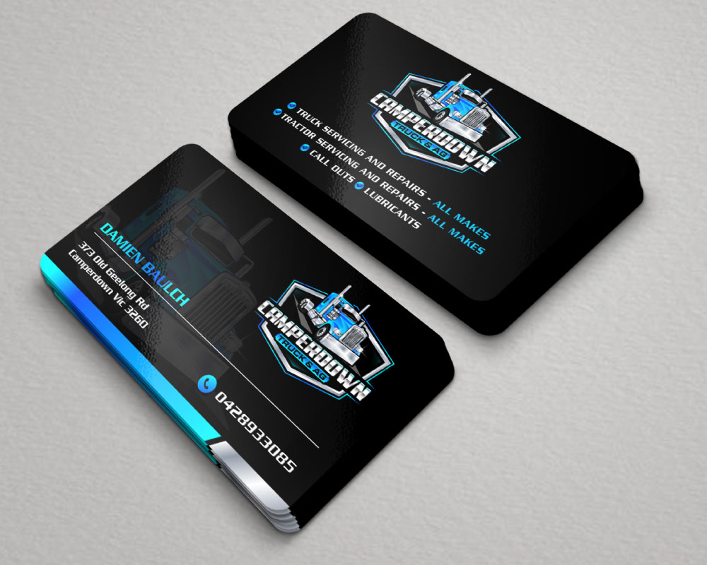 Camperdown Truck & AG logo design by Boomstudioz