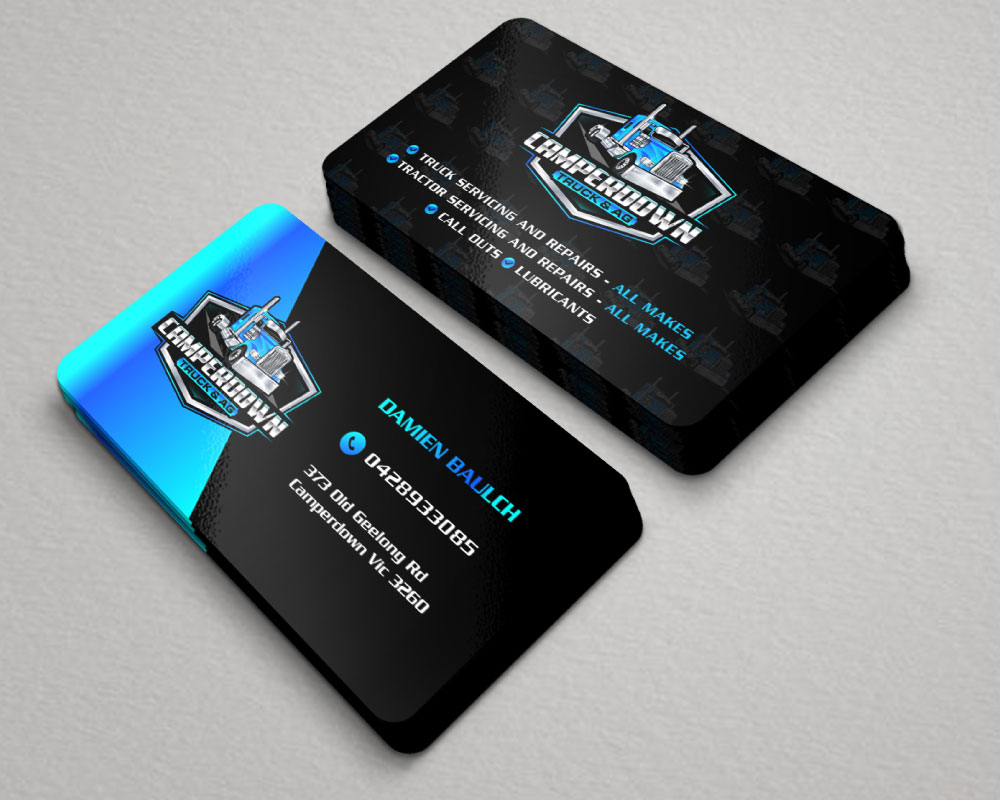 Camperdown Truck & AG logo design by Boomstudioz