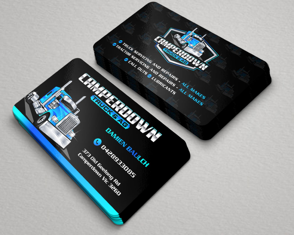 Camperdown Truck & AG logo design by Boomstudioz