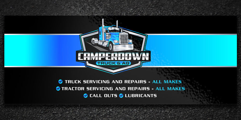 Camperdown Truck & AG logo design by Boomstudioz