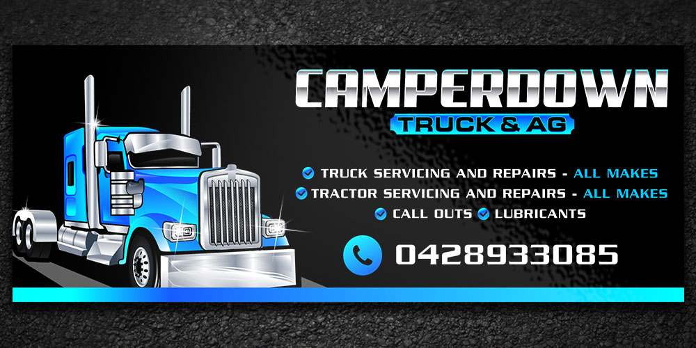 Camperdown Truck & AG logo design by Boomstudioz