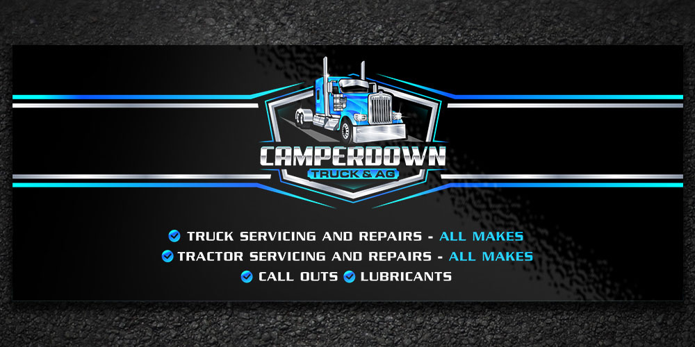 Camperdown Truck & AG logo design by Boomstudioz