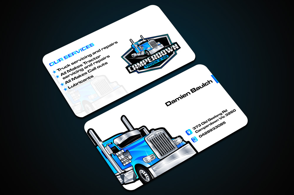 Camperdown Truck & AG logo design by grea8design