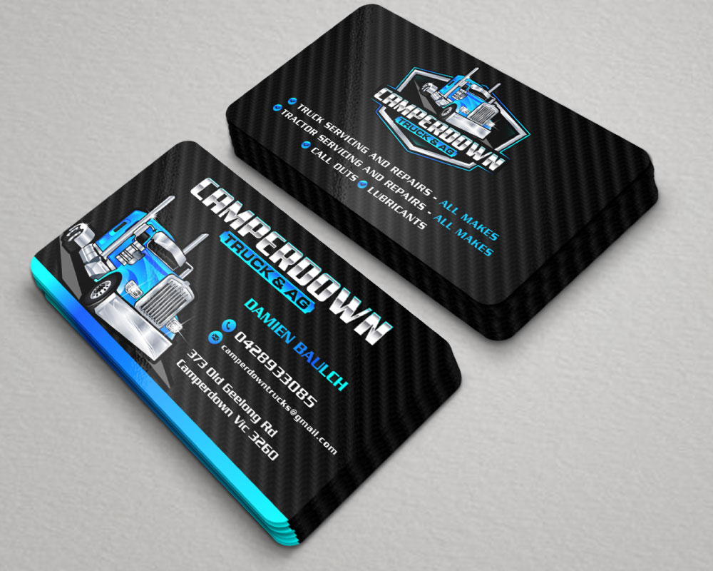 Camperdown Truck & AG logo design by Boomstudioz