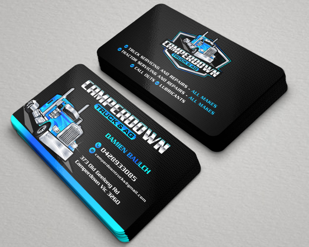 Camperdown Truck & AG logo design by Boomstudioz