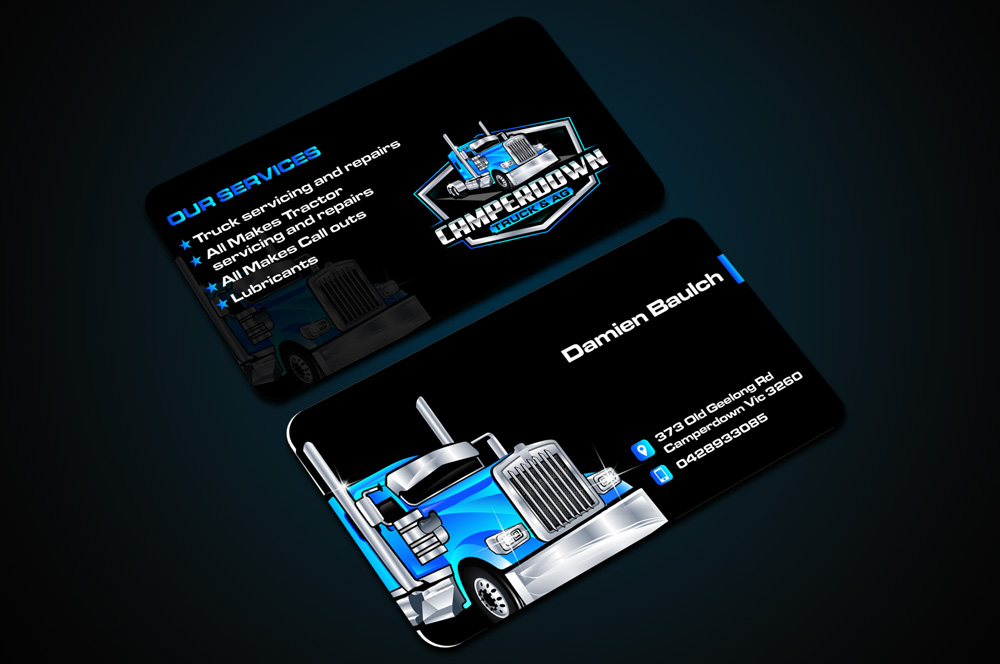 Camperdown Truck & AG logo design by grea8design