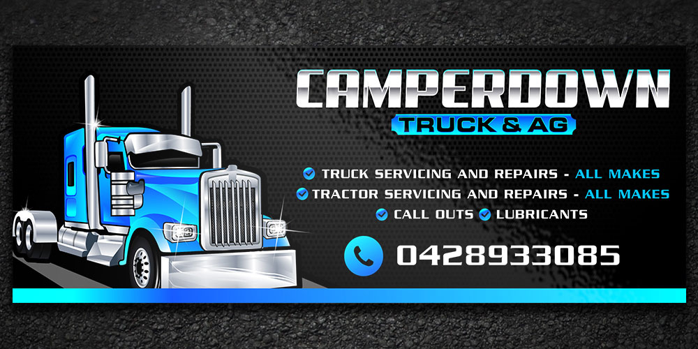 Camperdown Truck & AG logo design by Boomstudioz