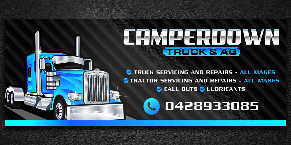 Camperdown Truck & AG logo design by Boomstudioz