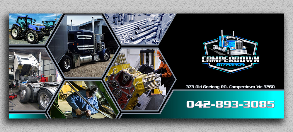 Camperdown Truck & AG logo design by Gelotine