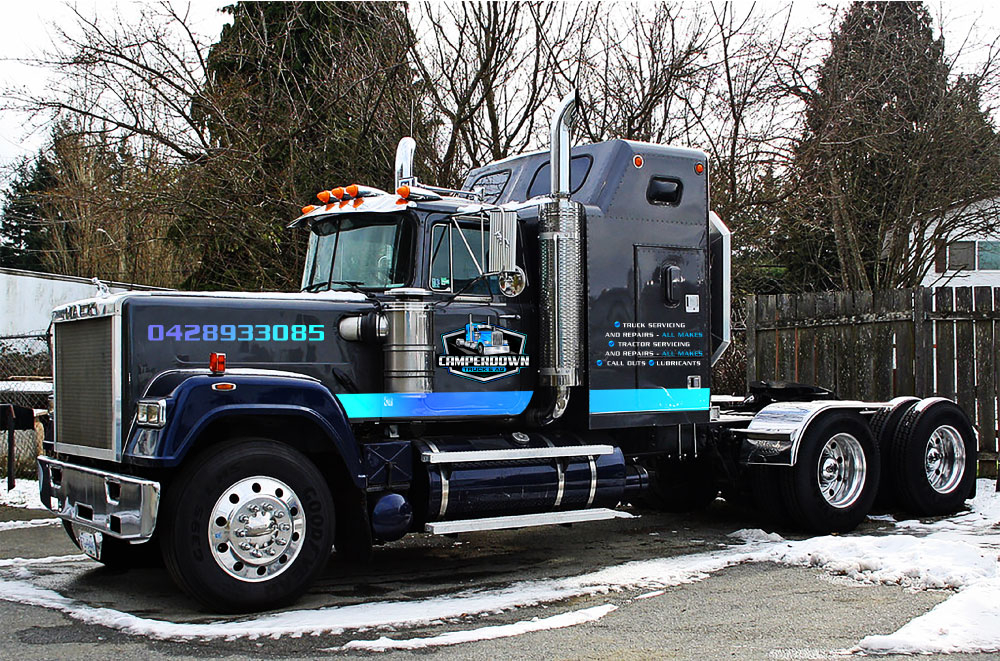 Camperdown Truck & AG logo design by Boomstudioz