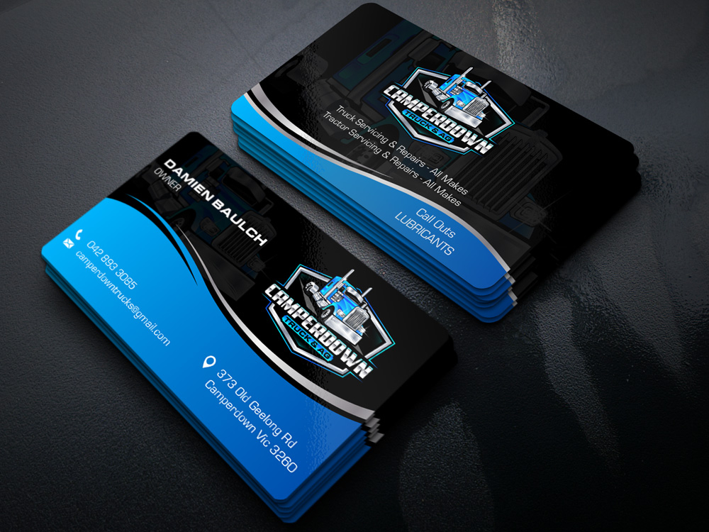 Camperdown Truck & AG logo design by Gelotine