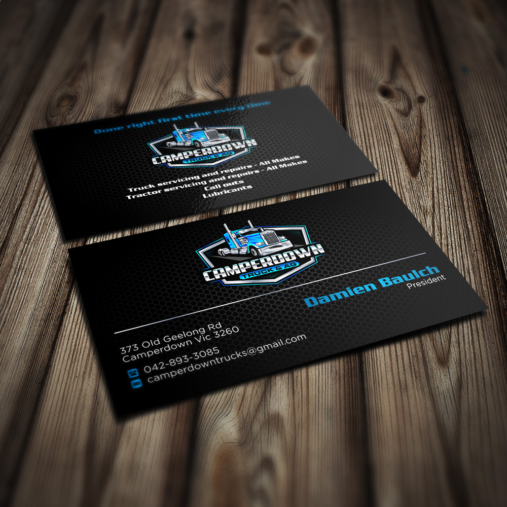 Camperdown Truck & AG logo design by mletus