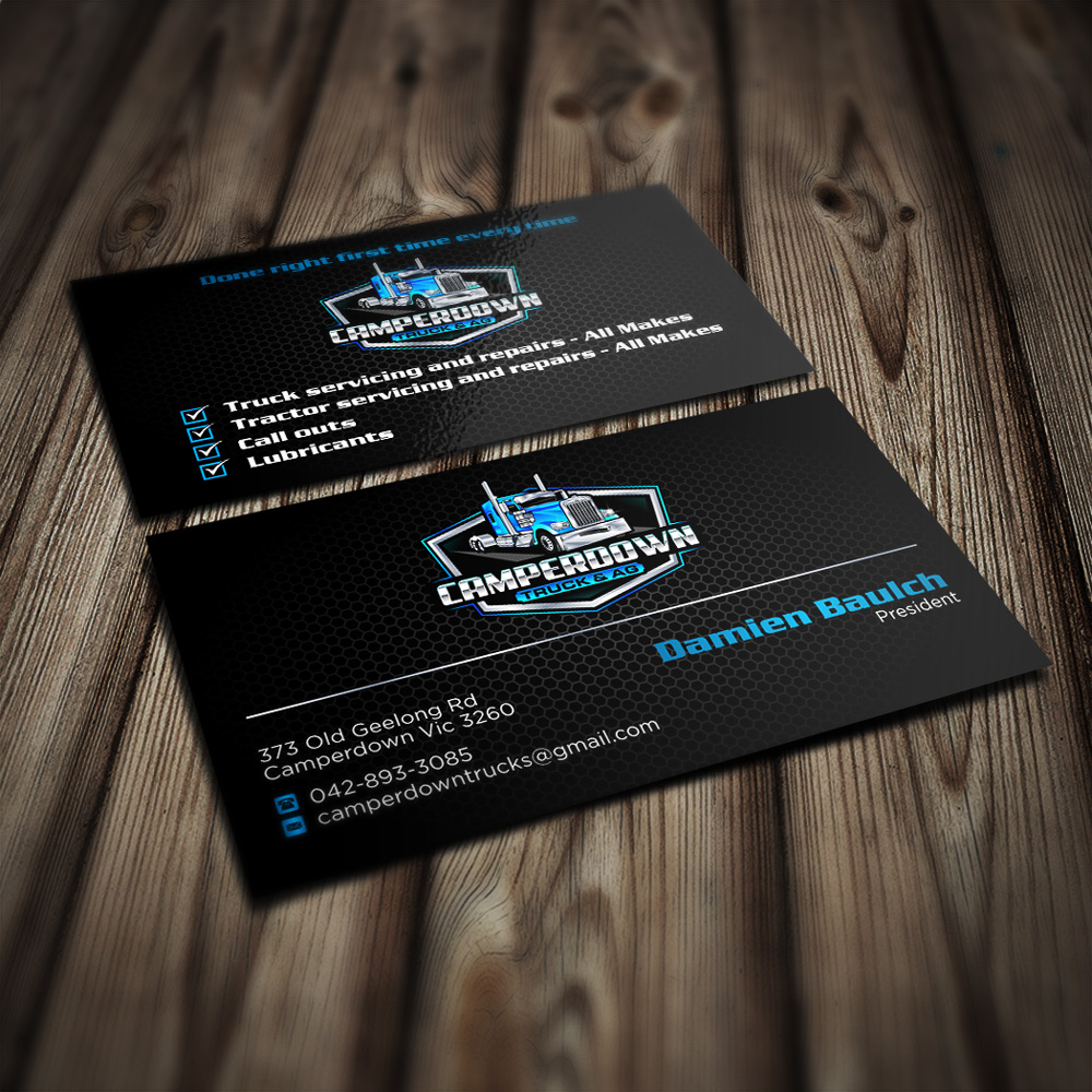 Camperdown Truck & AG logo design by mletus