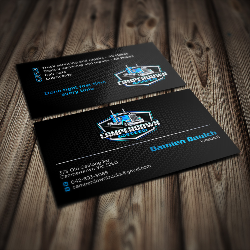 Camperdown Truck & AG logo design by mletus