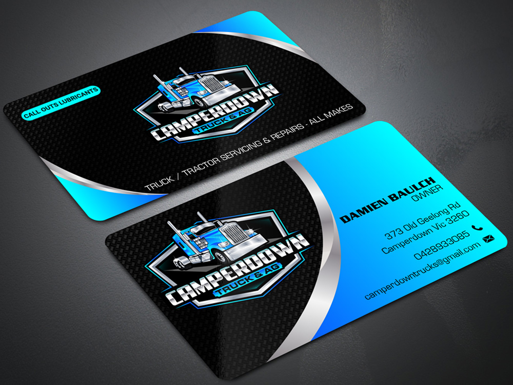 Camperdown Truck & AG logo design by Gelotine