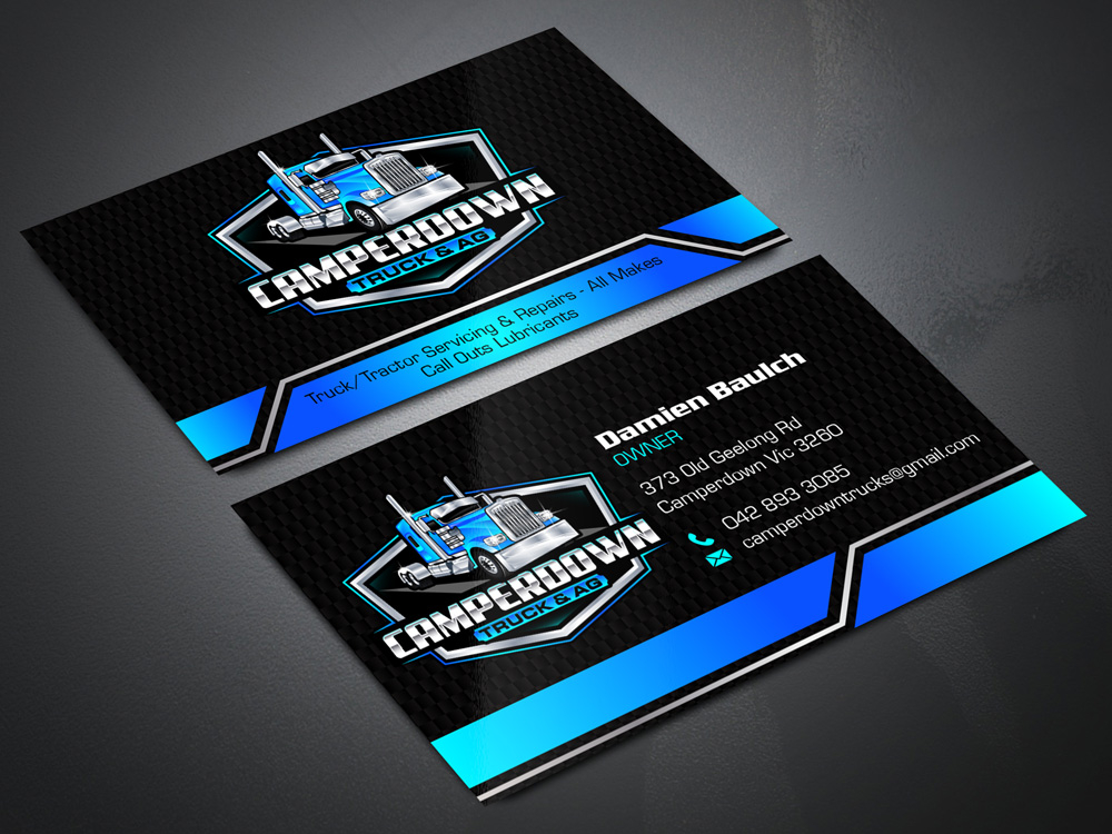 Camperdown Truck & AG logo design by Gelotine