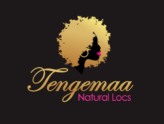 Tengemaa Locs  logo design by YONK