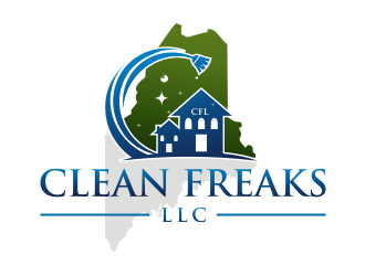 Clean Freaks LLC logo design by clayjensen