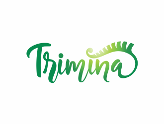 Trimina logo design by up2date