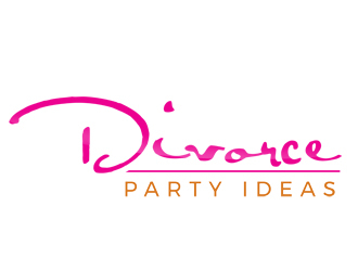 Divorce Party Ideas logo design by gilkkj