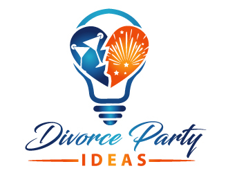 Divorce Party Ideas logo design by PMG