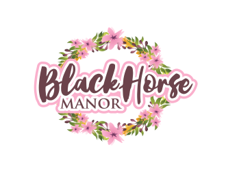 BlackHorse Manor logo design by serprimero