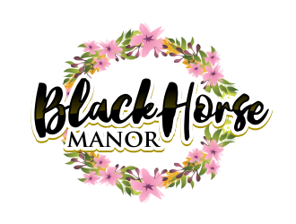 BlackHorse Manor logo design by serprimero