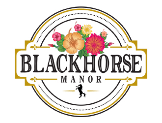 BlackHorse Manor logo design by rahmatillah11