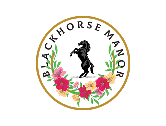 BlackHorse Manor logo design by rahmatillah11