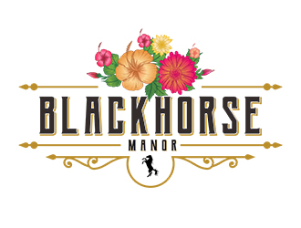BlackHorse Manor logo design by rahmatillah11