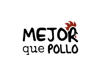Mejor que Pollo logo design by yunda