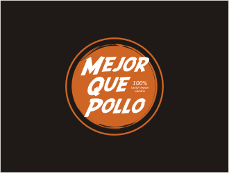 Mejor que Pollo logo design by bunda_shaquilla