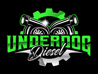 Underdog Diesel logo design by DreamLogoDesign