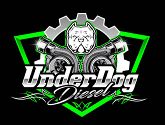 Underdog Diesel logo design by DreamLogoDesign