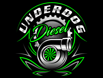 Underdog Diesel logo design by Suvendu