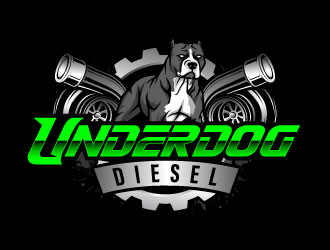 Underdog Diesel logo design by daywalker