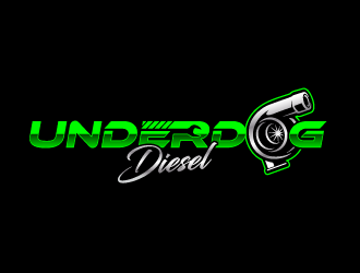 Underdog Diesel logo design by Andri