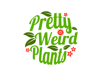 Pretty Weird Plants logo design by sakarep