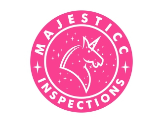 Majesticc Inspections logo design by dibyo