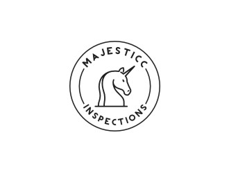 Majesticc Inspections logo design by bombers