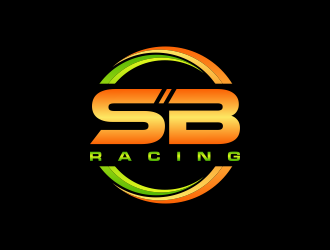 Slaton Scott Baldock Racing logo design by salis17