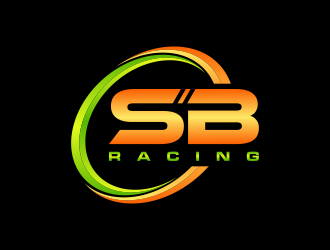 Slaton Scott Baldock Racing logo design by salis17