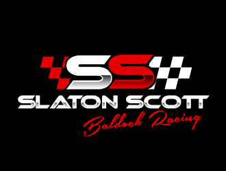 Slaton Scott Baldock Racing logo design by AamirKhan