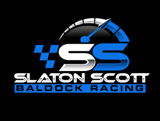 Slaton Scott Baldock Racing logo design by AamirKhan