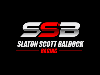 Slaton Scott Baldock Racing logo design by Girly