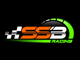 Slaton Scott Baldock Racing logo design by daywalker
