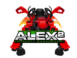 Alex² Property Management logo design by AamirKhan