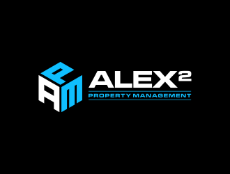 Alex² Property Management logo design by GassPoll